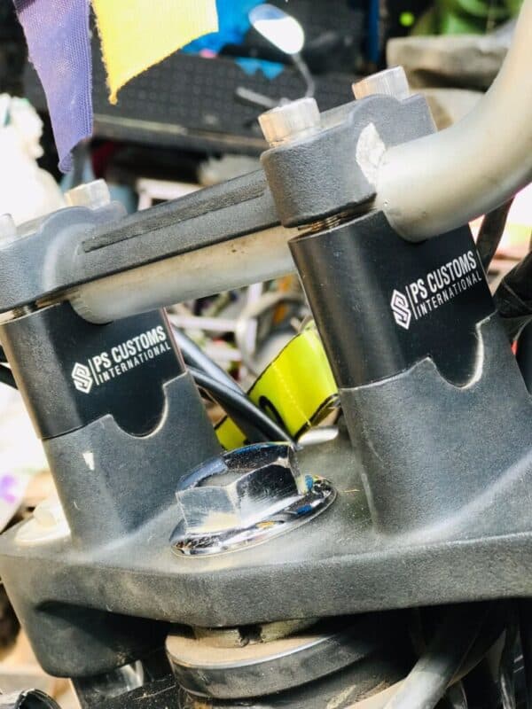 Royal Enfield Himalayan 411 & Scram 411  Handlebar Risers - Image 3