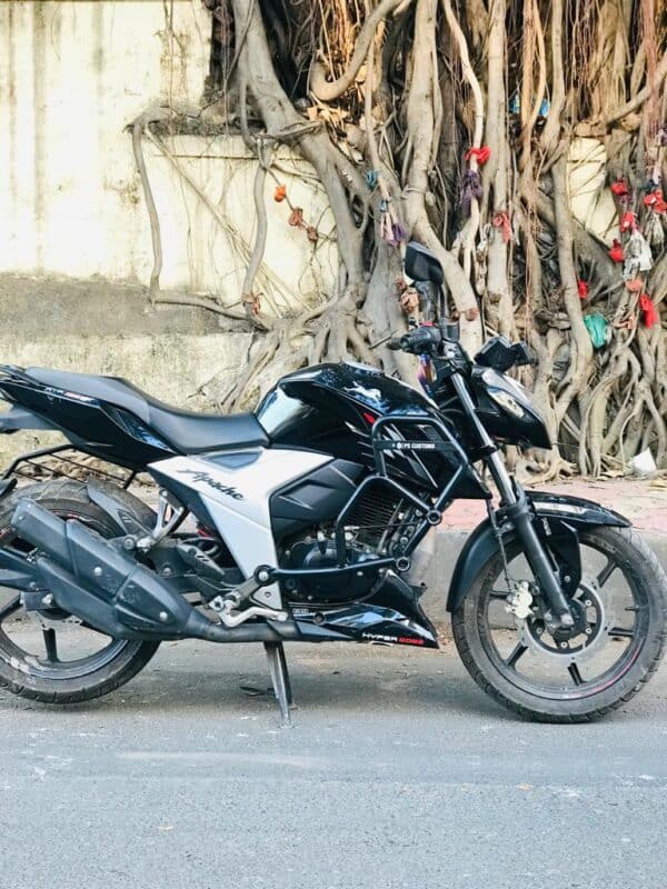 TVS APACHE RTR 160-200 CRASH GUARD (without Kick) - Image 4