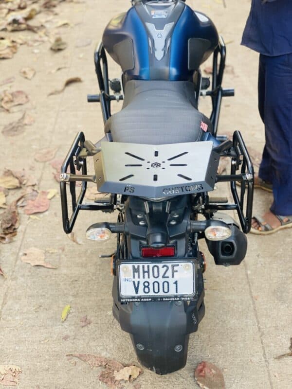 Yamaha FZ V3 / V4 Saddle Stay and Top Rack Combo - Image 4
