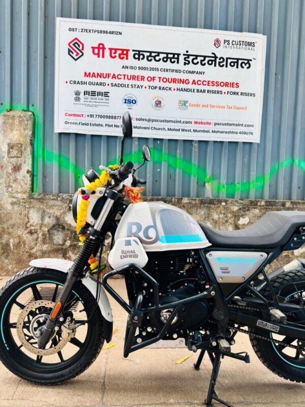 Royal Enfield HIMALAYAN 411 / SCRAM 440 Crash Guard with Sliders