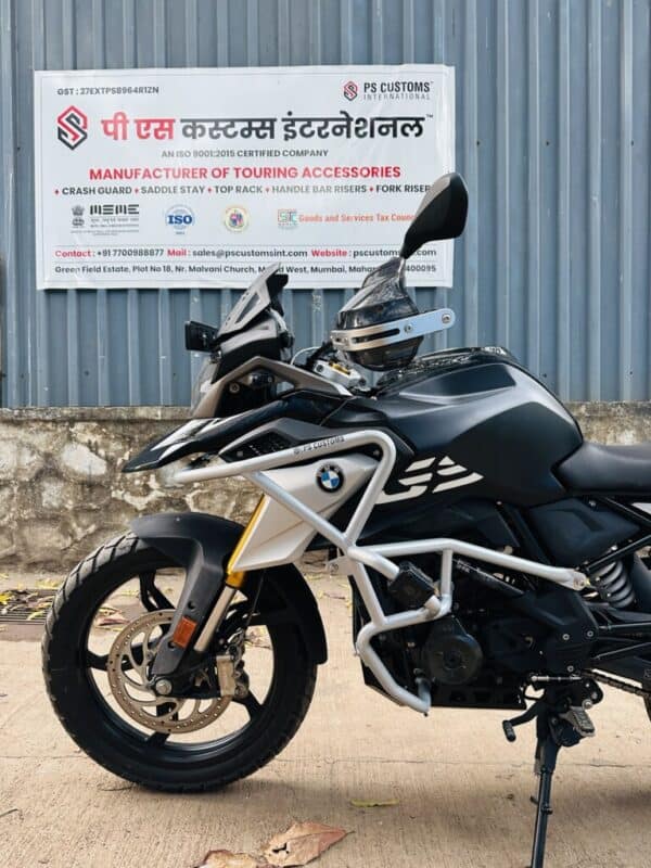 BMW 310GS Crash Guard With Slider and Sump Guard