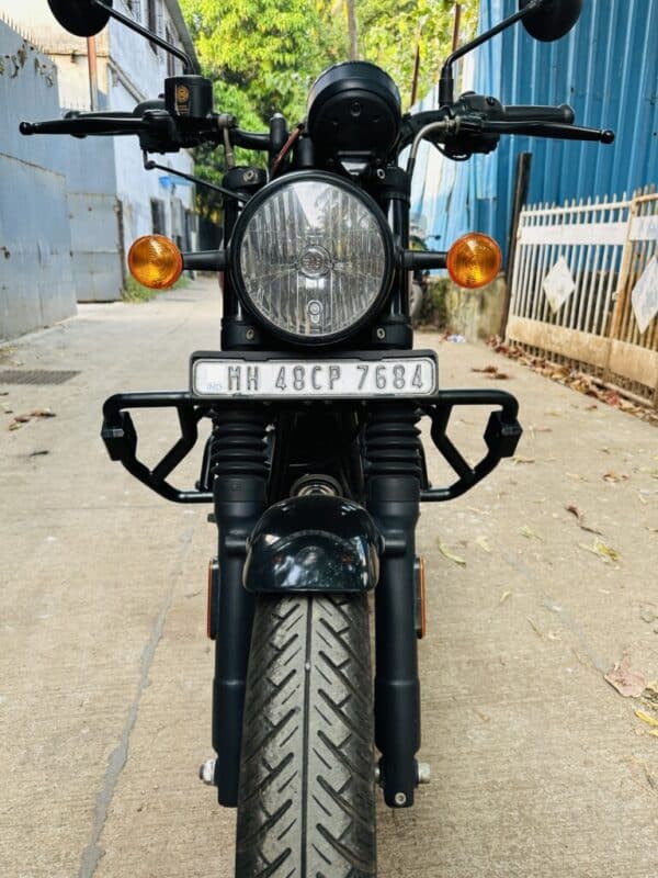Royal Enfield Hunter 350 Crash guard with Slider - Image 4