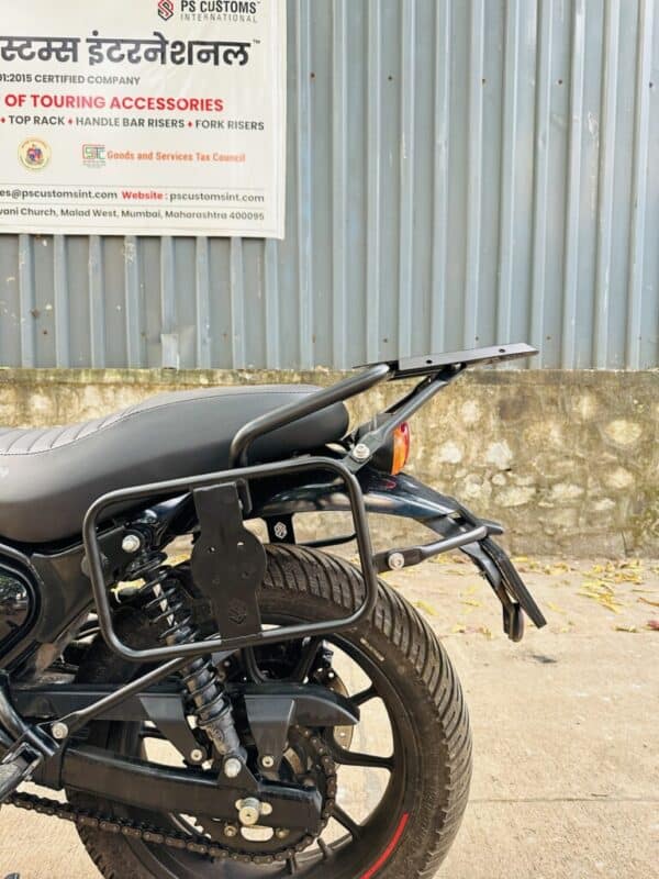 Royal Enfield Hunter 350 Saddle Stay and Top Rack - Image 2