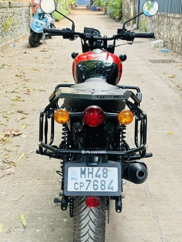 Royal Enfield Hunter 350 Saddle Stay and Top Rack - Image 3