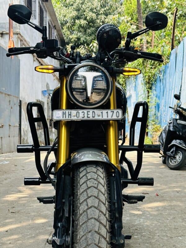 TVS Ronin Crash Guard with Slider - Image 3