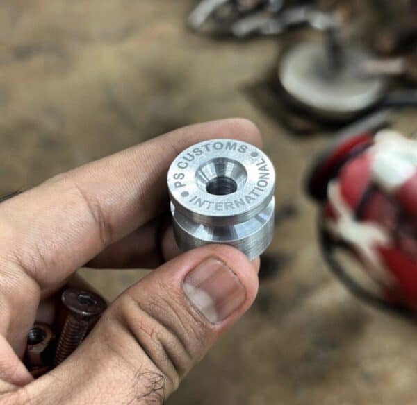 Aluminum knobs for top Boxes (4 Piece)