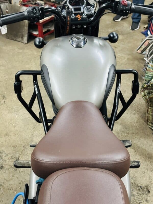 Royal Enfield Meteor 350 & Classic 350 / Reborn Crash Guard with Slider (bs6) - Image 5