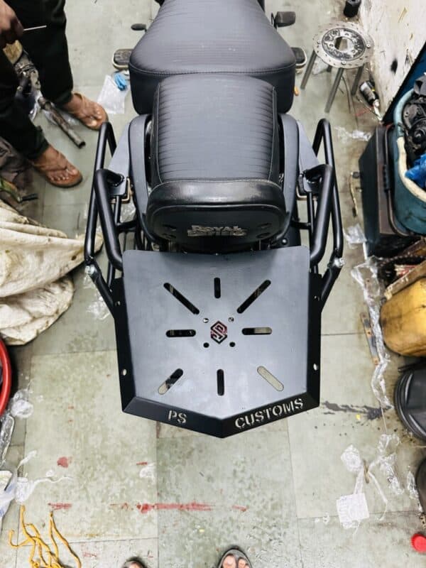 Royal Enfield Meteor 350 Saddle stay and Top Rack - Image 3