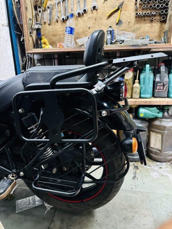 Royal Enfield Meteor 350 Saddle stay and Top Rack - Image 4