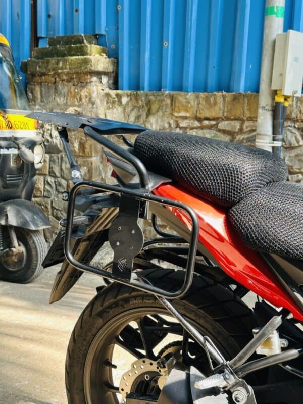 Honda NX 200 / CB 200 X Saddle Stay with Top Rack