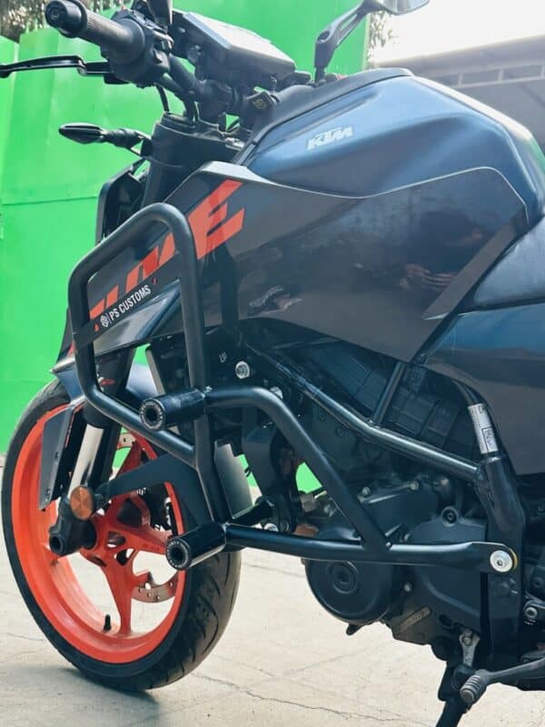 Crash Guard for KTM Duke 250 / 390 Gen 3 (Heavy-Duty Frame & Engine Protection | Bolt-On Fit | Streetfighter Style) - Image 4