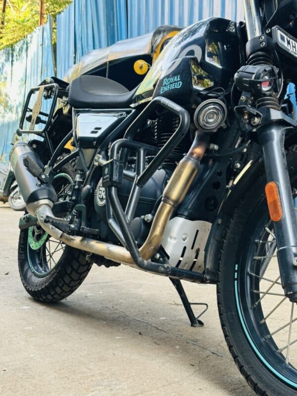 Royal Enfield HIMALAYAN 411 / SCRAM 440 Crash Guard with Sliders - Image 4