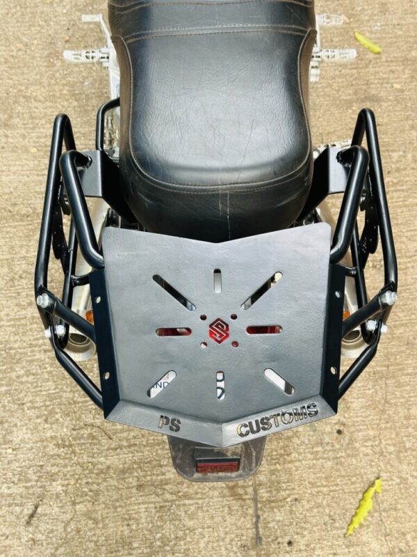 Saddle Stay with Top Rack for Royal Enfield Interceptor 650 (Heavy-Duty Luggage Carrier | Touring Ready) - Image 2