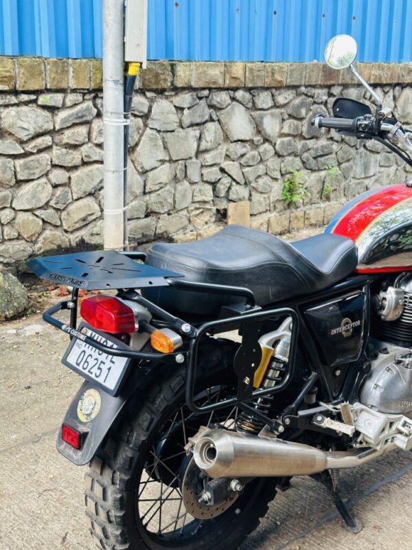 Saddle Stay with Top Rack for Royal Enfield Interceptor 650 (Heavy-Duty Luggage Carrier | Touring Ready) - Image 4