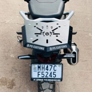 TVS Apache RTX 300 Top Rack (Heavy-Duty Steel | Touring Luggage Carrier | Bolt-On Fit)